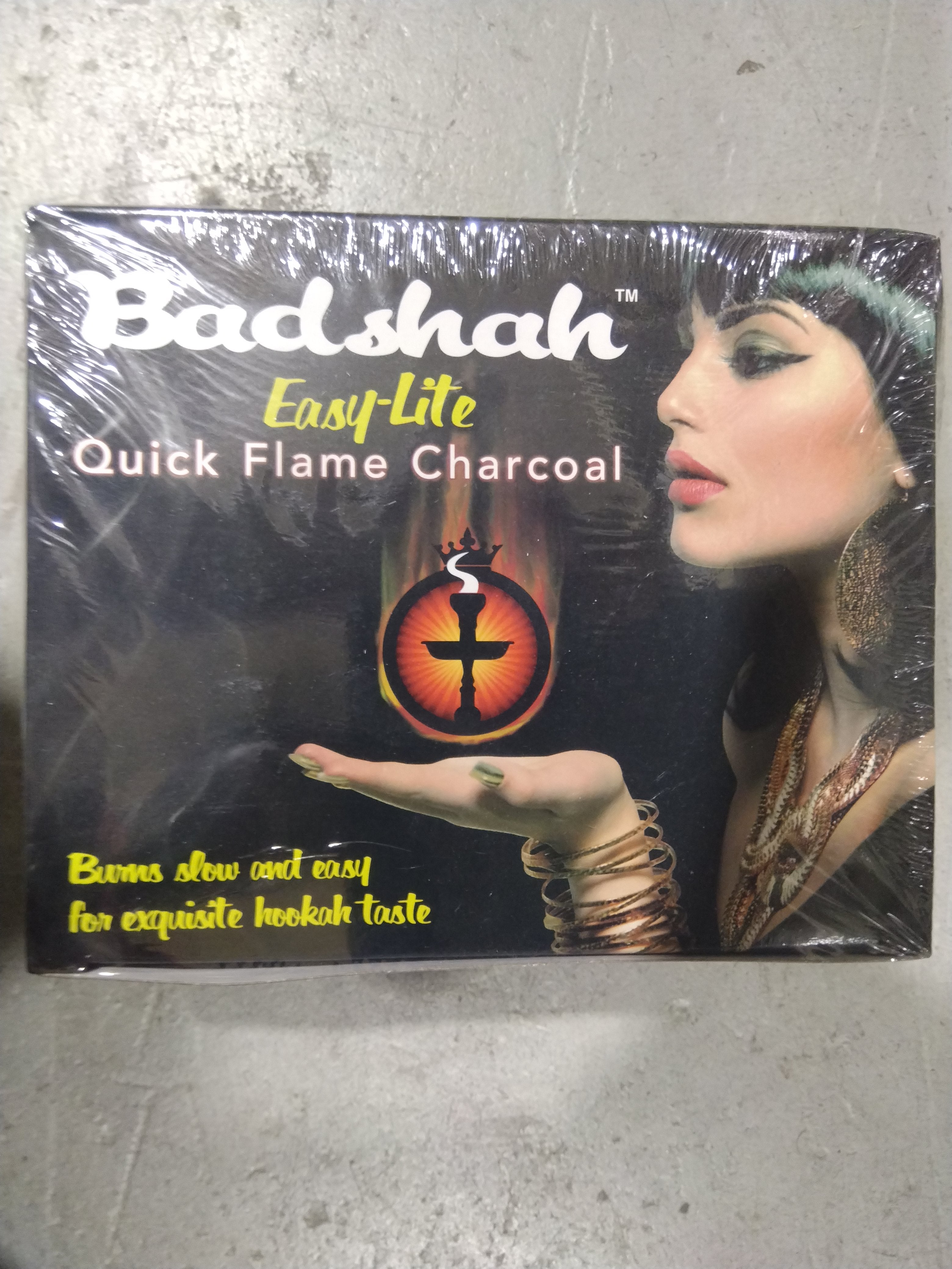 BADSHAH EASY-LIGHT FLAME CHARCOAL