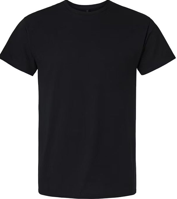 T SHIRT SMALL SHORT SLEEVE 1CT  | BLACK