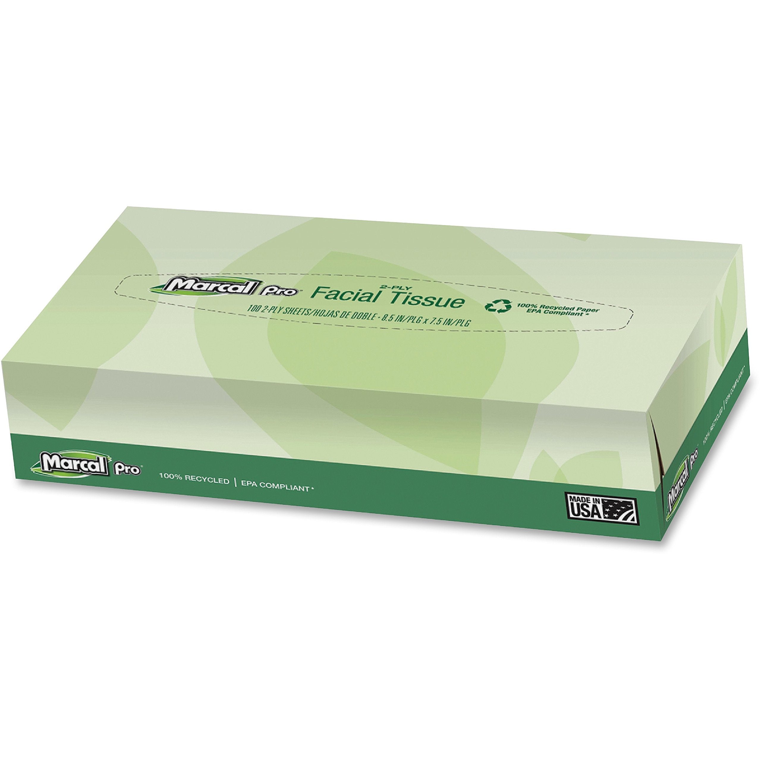 MARCAL PRO FACIAL TISSUE | 100 2-PLY SHEETS