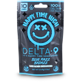 HAPPY TIME HIGH 100MG DELTA 9-THC LIVE ROSIN ENHANCED GUMMIES | 10CT BAG| BLUE RAZZ BADDAZZ
