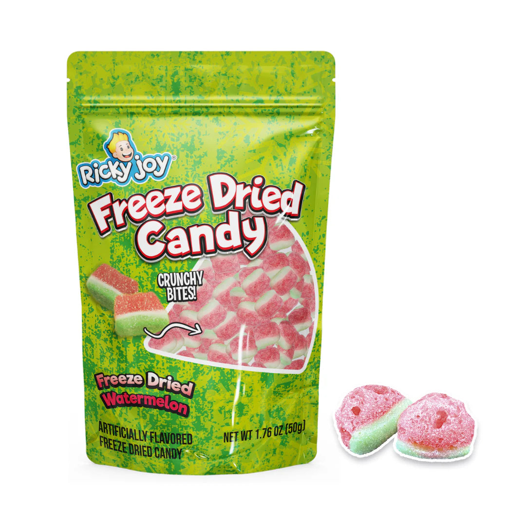 RICKY JOY KIDS CANDY | FREEZE DRIED CANDY | 1CT BAG | WATERMELON