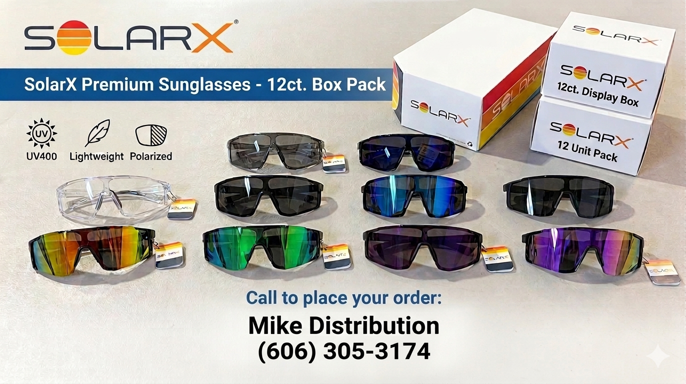 SOLARX SUNGLASSES | 1CT BOX