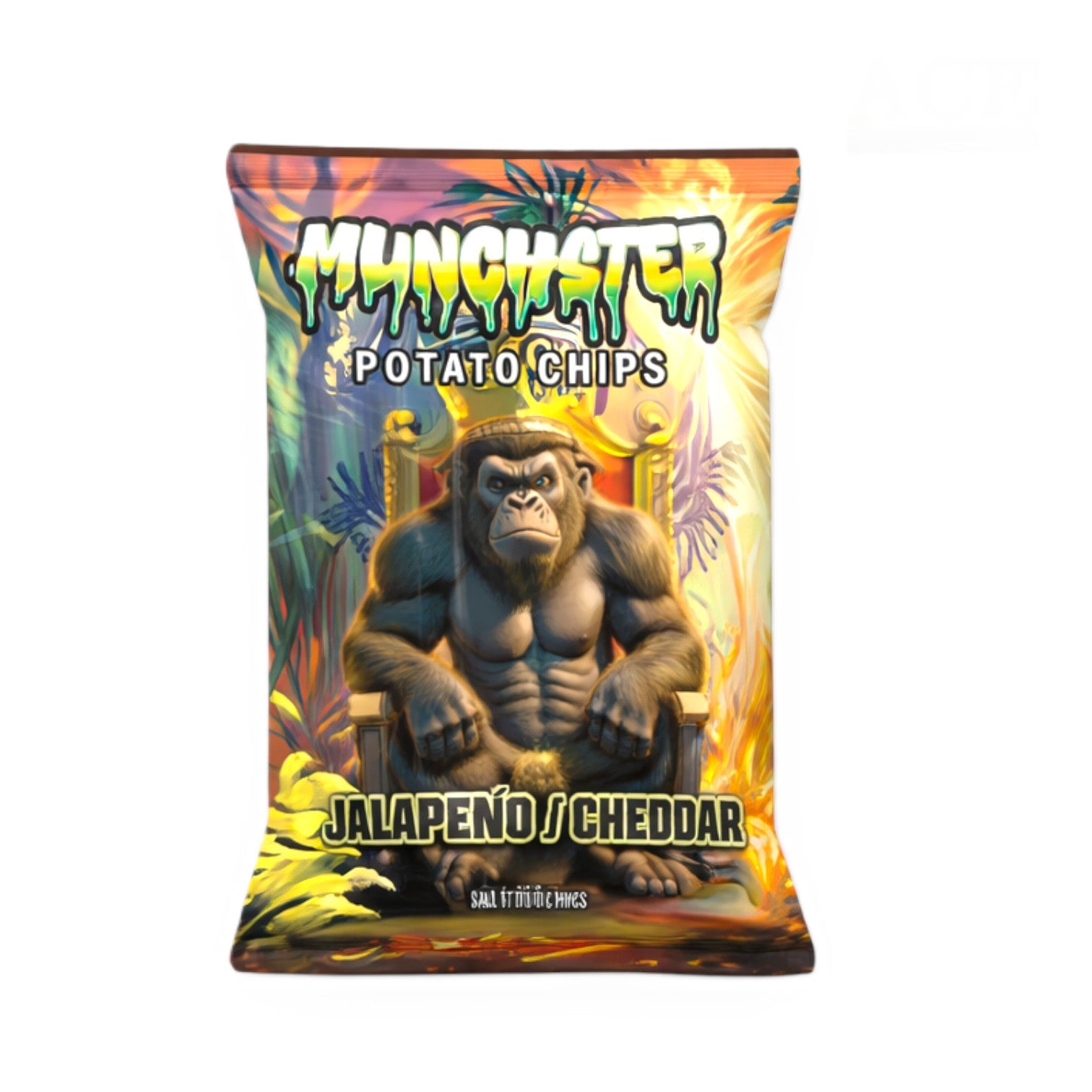 MUNCHSTER 2.5OZ POTATO CHIPS | 1CT | JALAPENO / CHEDDAR