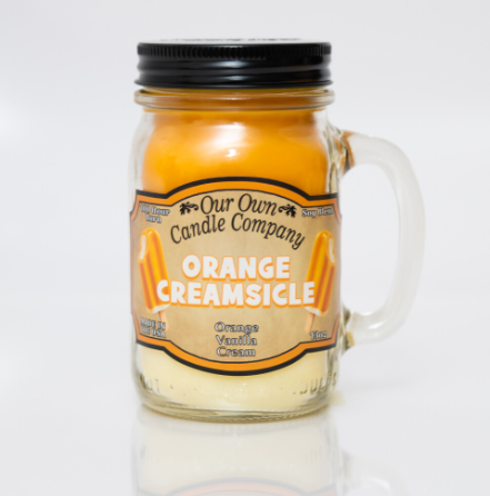 OUR OWN CANDLE 1CT | ORANGE CREAMSICLE MASON