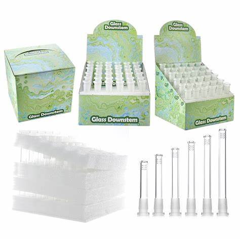 GLASS DOWNSTEM MIX SIZE | 1CT