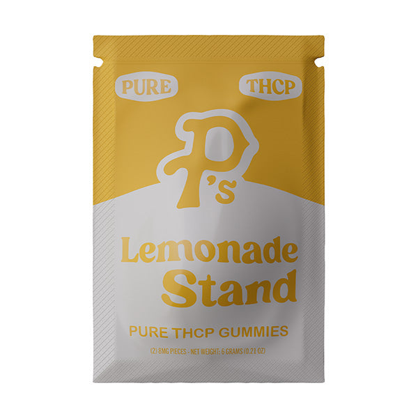PURE P'S THCP INFUSED GUMMIES | 8MG PER GUMMY/ 2 GUMMY PER PACK | LEMONADE STAND