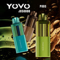 YOVO JB 50K PUFFS NIXODINE DISPOSABLE POD | 5CT | DARK BERRY MINT