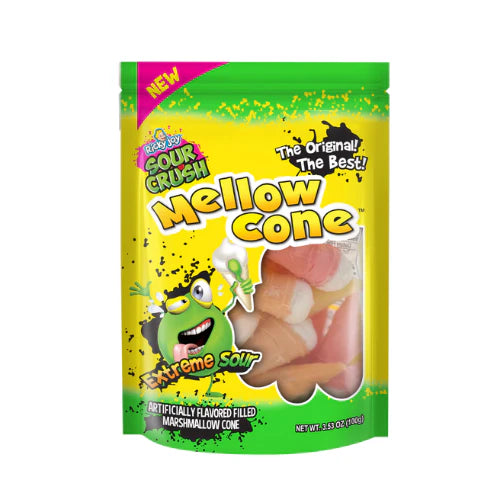 RICKY JOY KIDS CANDY | MELLOW CONE | 1 BAG | EXTREME SOUR