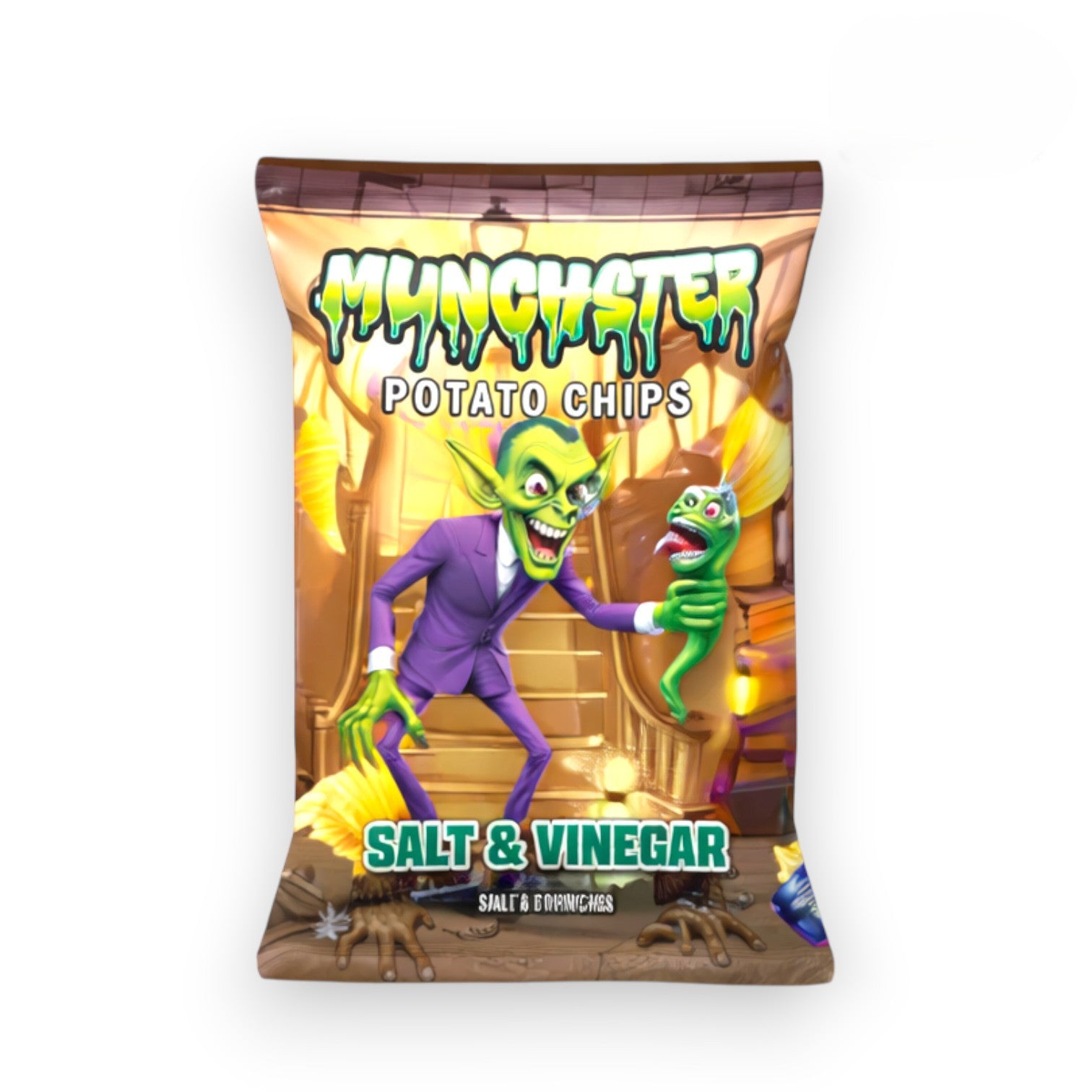MUNCHSTER 2.5OZ POTATO CHIPS | 1CT | SALT & VINEGAR