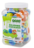 OOZE SILICONE CONTAINERS- 5ML- TIEDYE-1CT