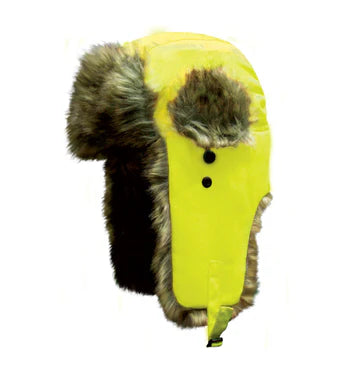 WINTER CAP DAKOTA DAN 1CT | HIGH VISIBILITY YELLOW