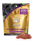 3CHI DELTA 9 GUMMIES | 200MG PER PACK | 20CT  | BLACK RASPBERRY