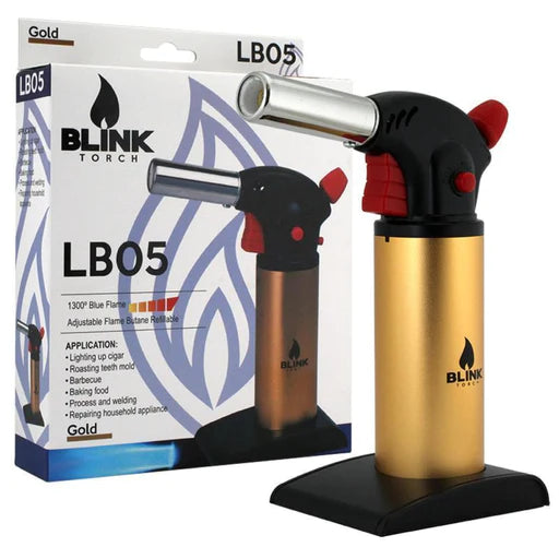 BLINK TORCH LIGHTER LB-05 1CT | GOLD