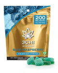 3CHI DELTA 9 GUMMIES | 200MG PER PACK | 20CT  | BLUE RASPBERRY