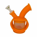 OOZE KETTLE SILICONE BUBBLER- ORANGE
