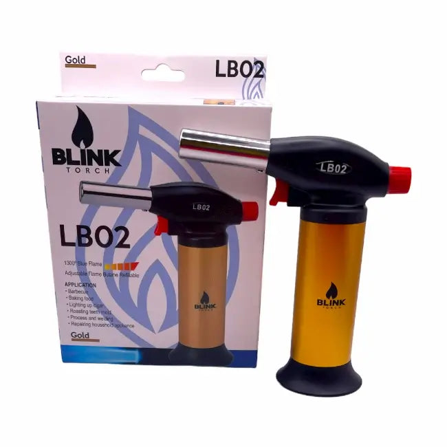 BLINK TORCH LIGHTER LB-02 1CT | GOLD