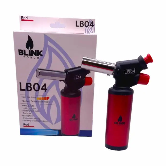 BLINK TORCH LIGHTER LB-04 1CT | RED