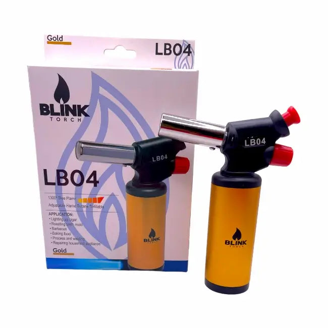 BLINK TORCH LIGHTER LB-04 1CT | GOLD