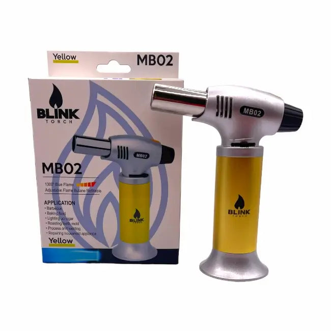BLINK TORCH LIGHTER MB-02 1CT | YELLOW