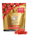 3CHI DELTA 9 GUMMIES | 200MG PER PACK | 20CT  | STRAWBERRY